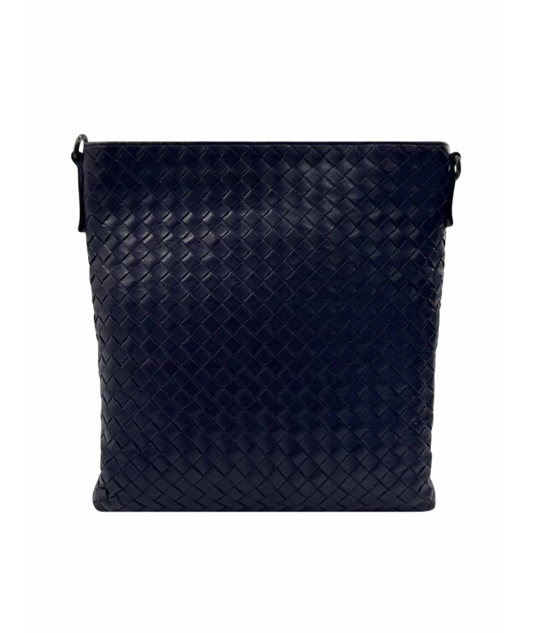 BOTTEGA VENETA Фиолетовая кожаная сумка на плечо, фото 1