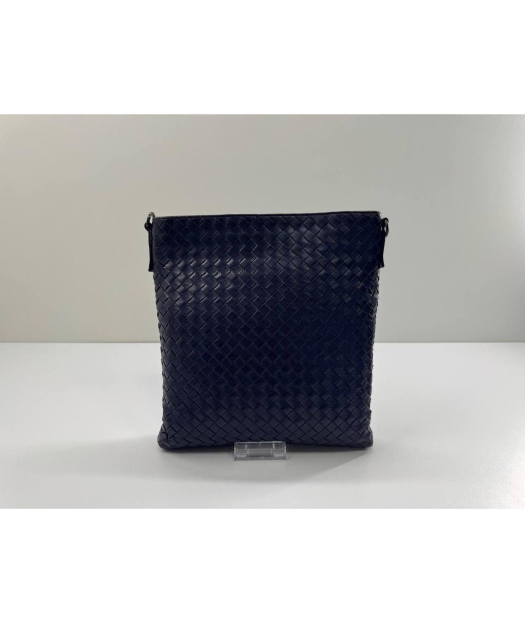 BOTTEGA VENETA Фиолетовая кожаная сумка на плечо, фото 10