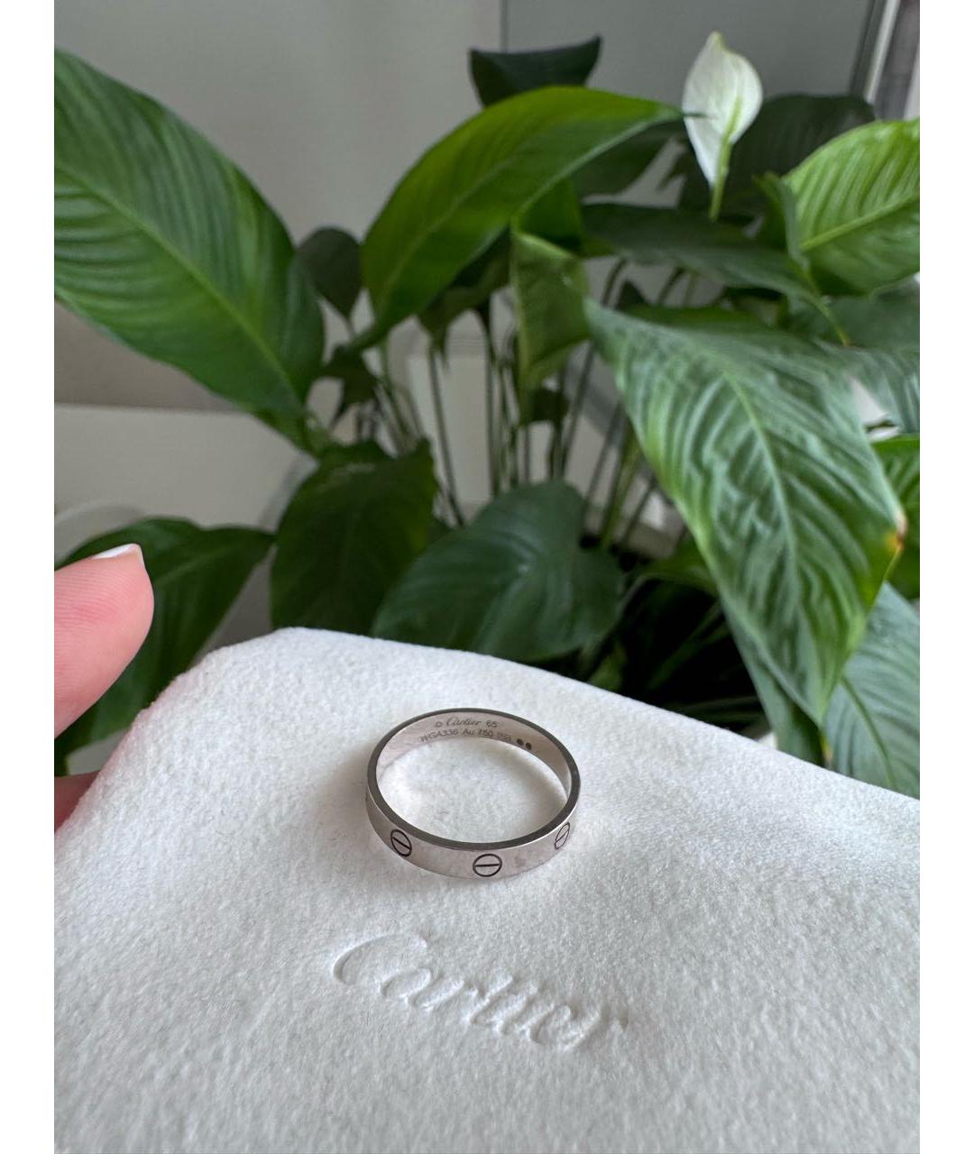 CARTIER Серебряное кольцо из белого золота, фото 3