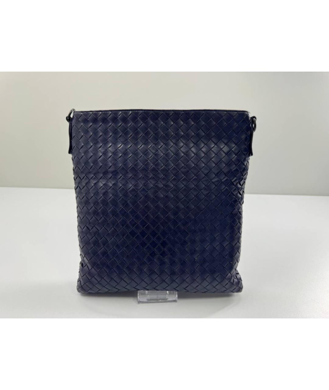 BOTTEGA VENETA Фиолетовая кожаная сумка тоут, фото 8