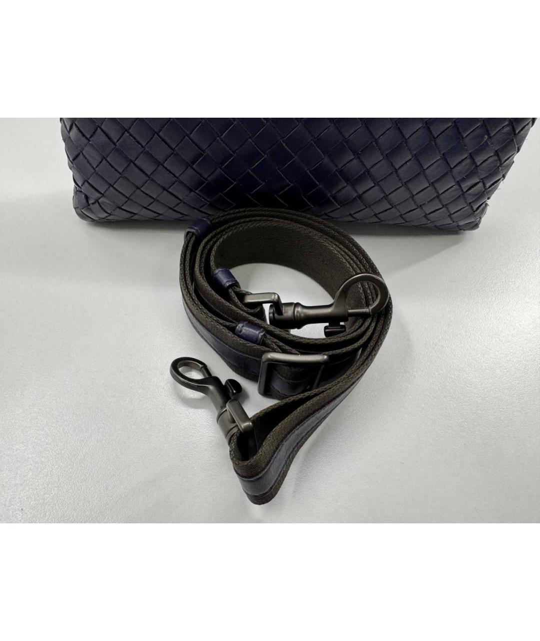 BOTTEGA VENETA Фиолетовая кожаная сумка тоут, фото 4