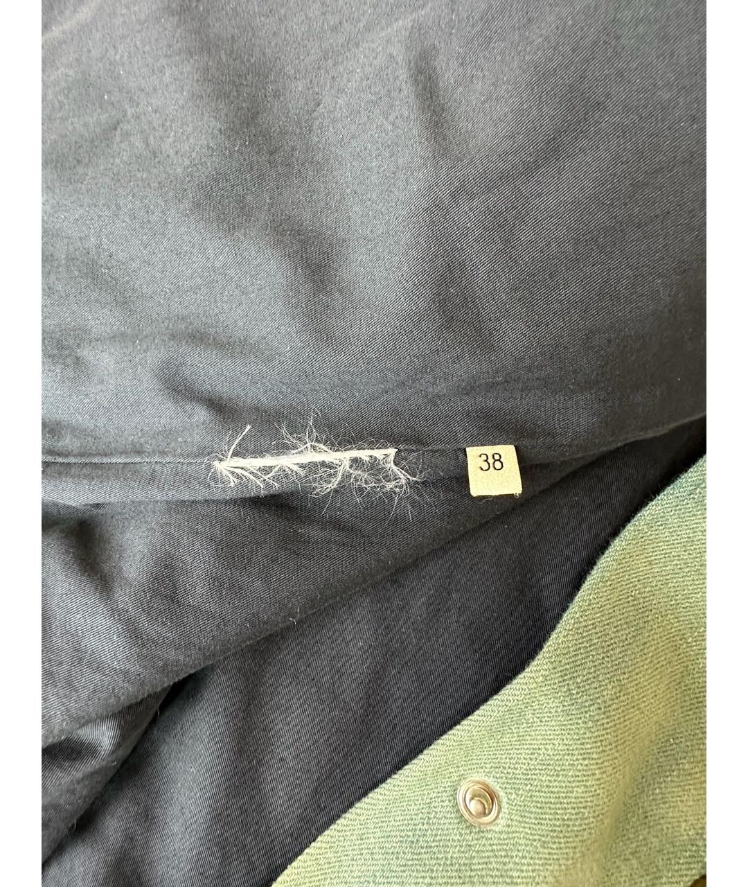 GUCCI Голубая хлопковая куртка, фото 7