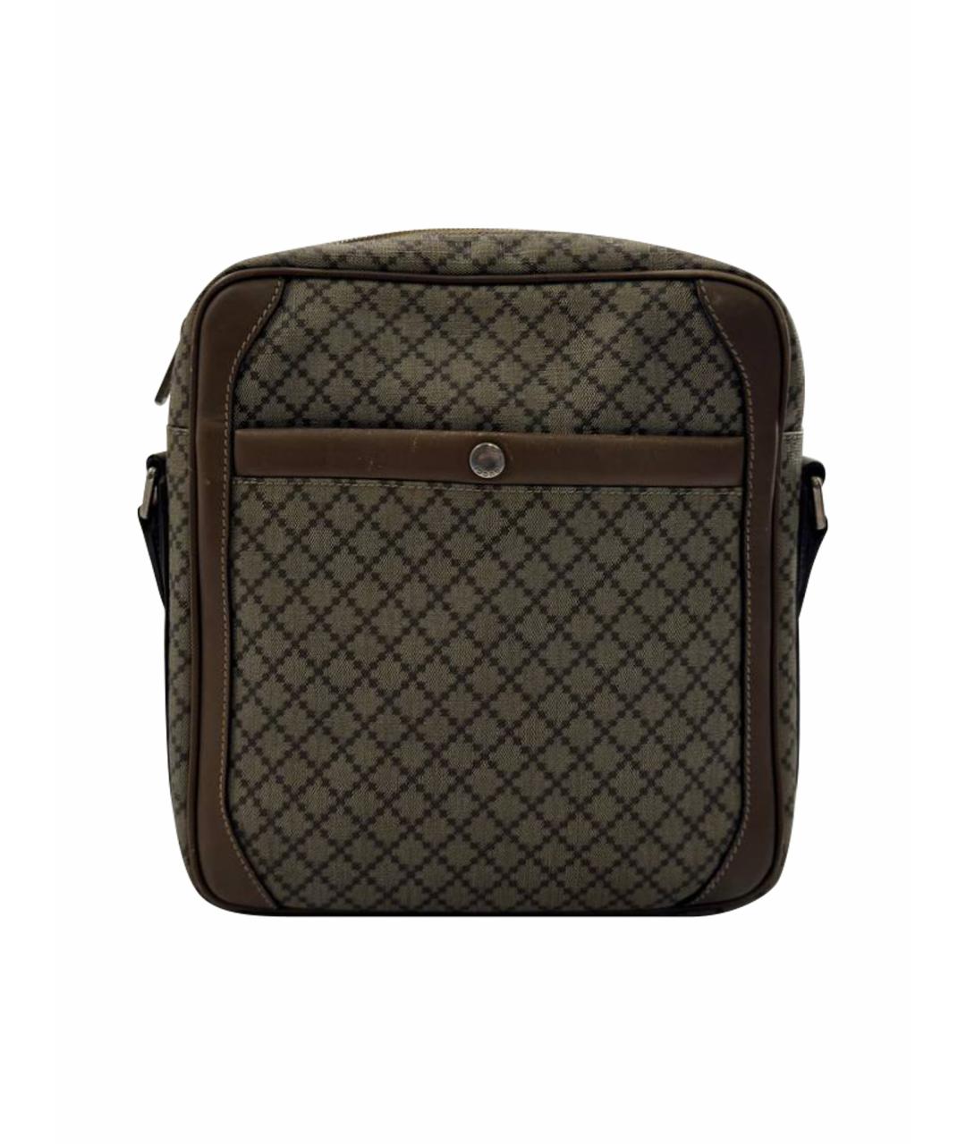 GUCCI Бежевая кожаная сумка на плечо, фото 1