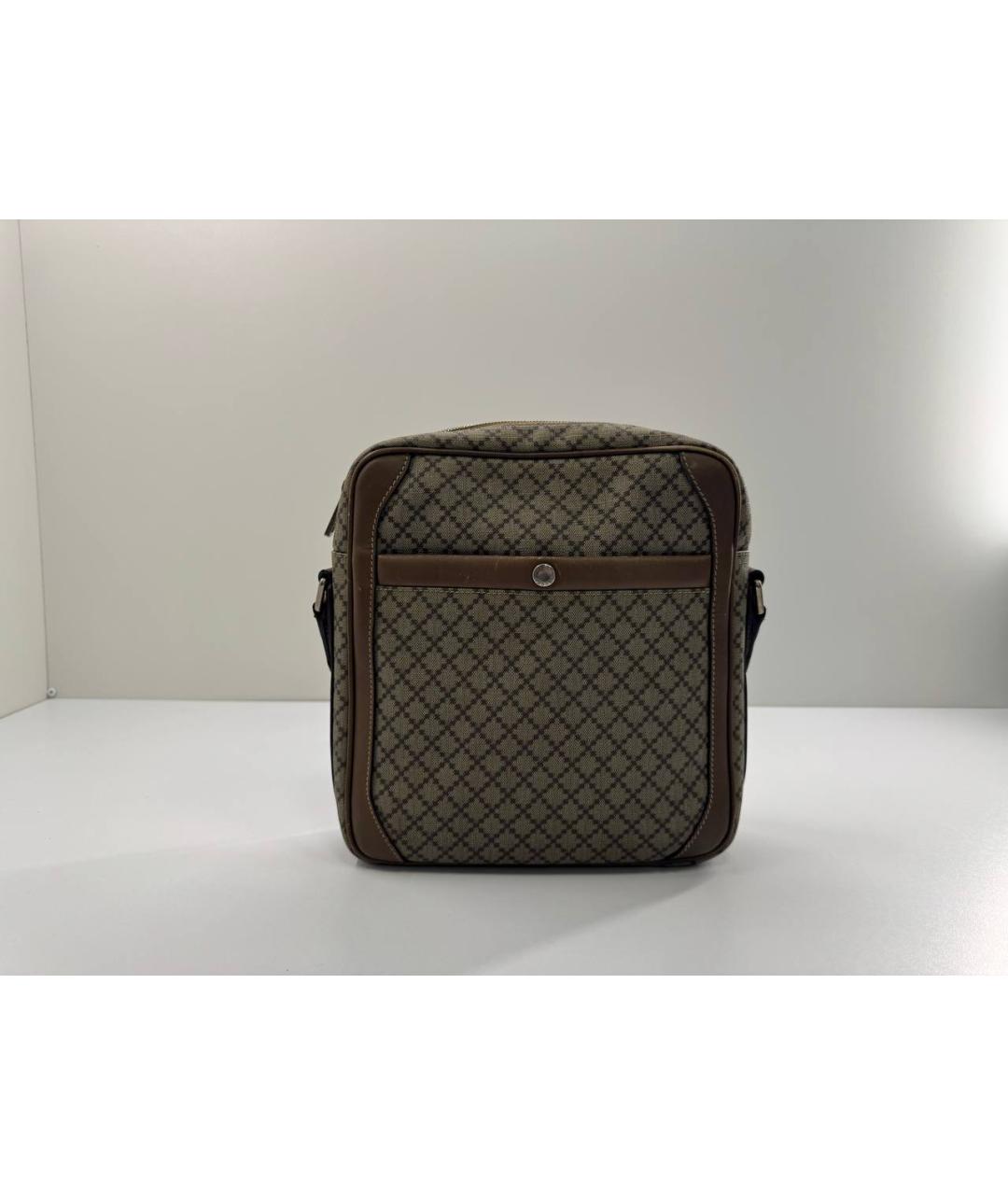 GUCCI Бежевая кожаная сумка тоут, фото 10