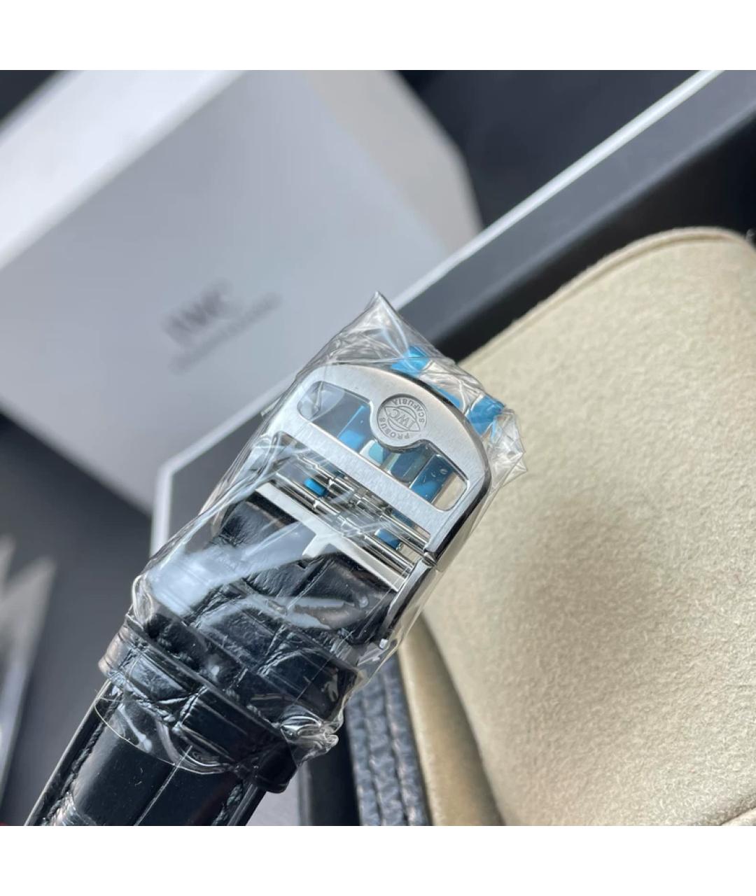 IWC Синие металлические часы, фото 6