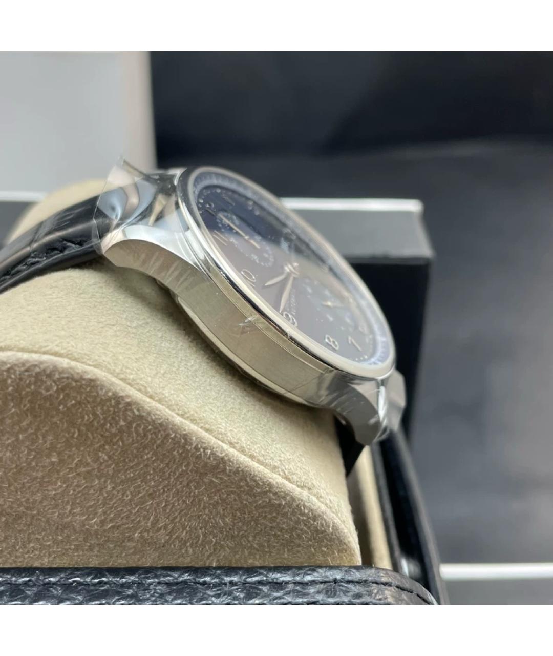 IWC Синие металлические часы, фото 5