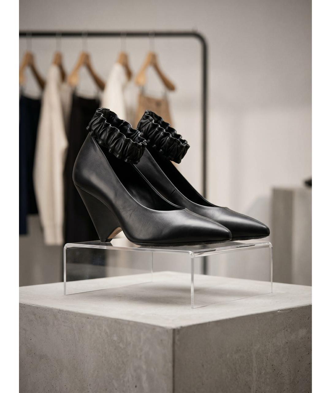 ISABEL MARANT Черные кожаные туфли, фото 5