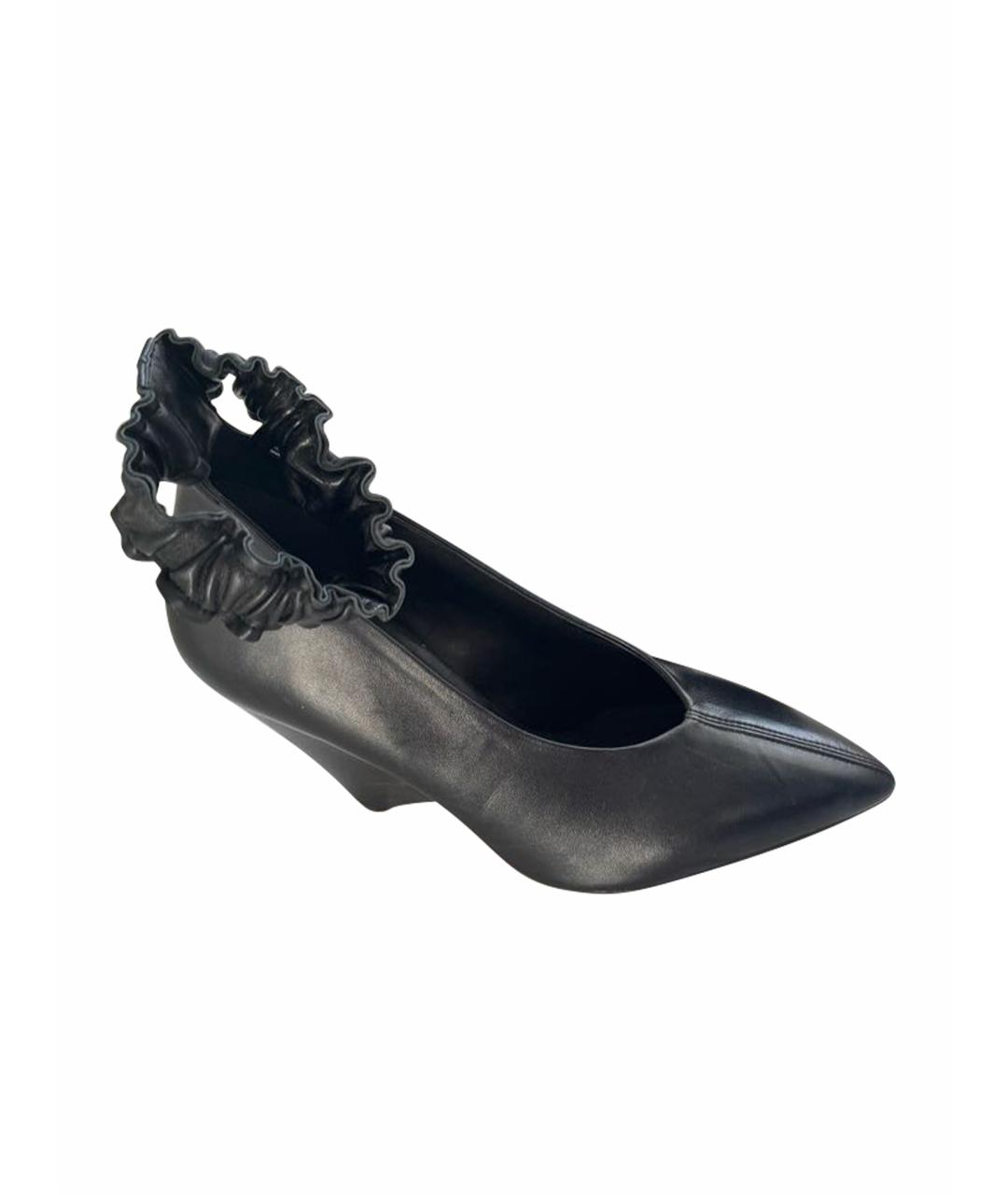 ISABEL MARANT Черные кожаные туфли, фото 1