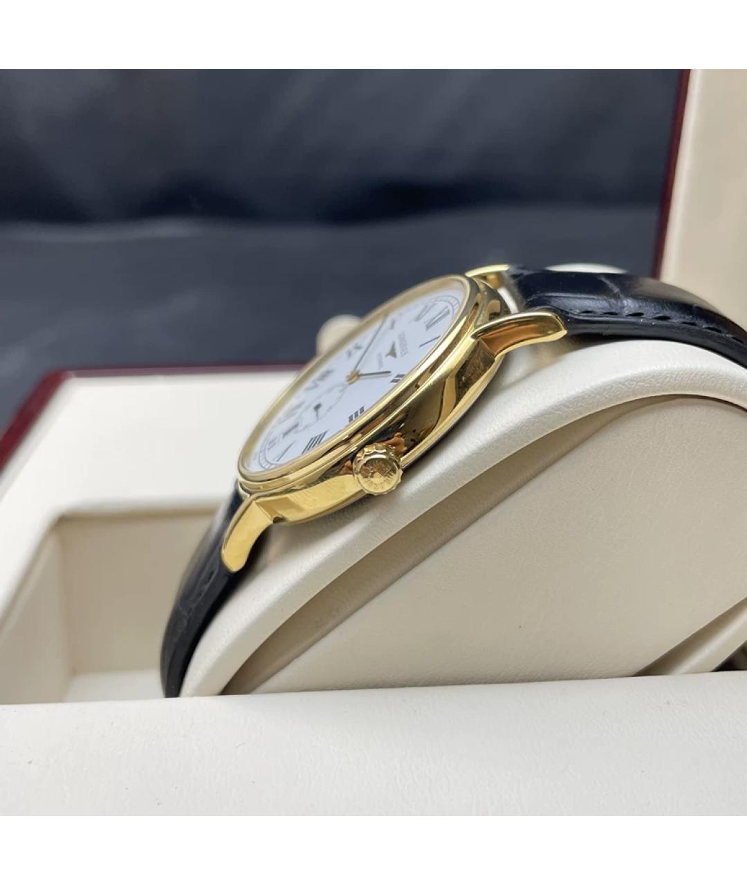 LONGINES Белые металлические часы, фото 5