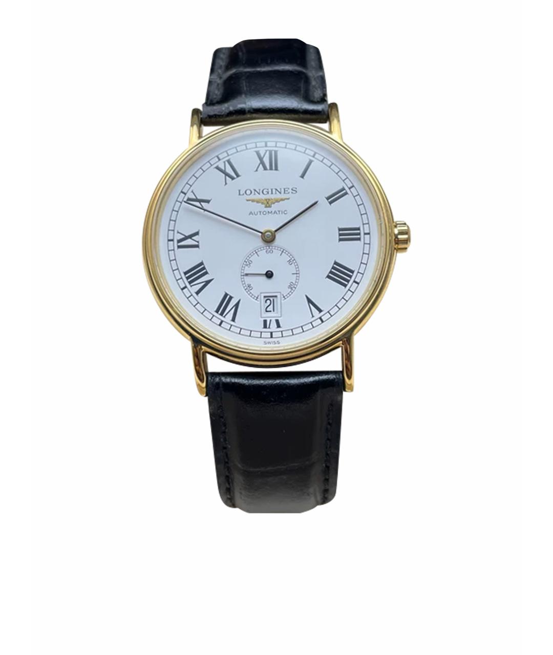 LONGINES Белые металлические часы, фото 1