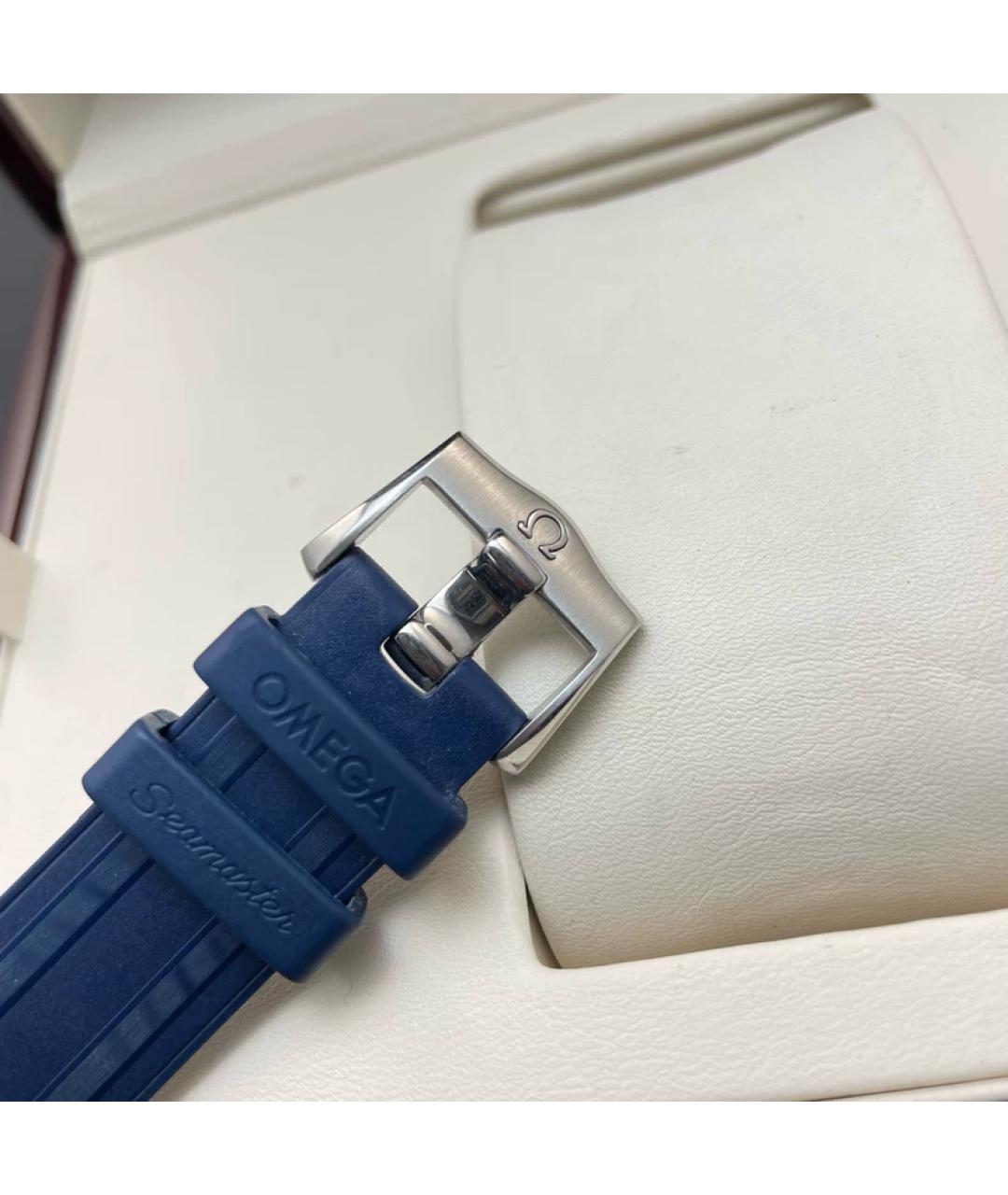 OMEGA Синие керамические часы, фото 8