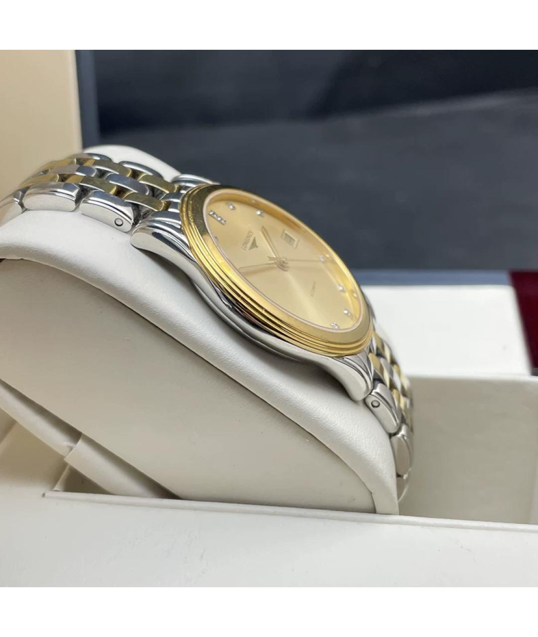 LONGINES Золотые позолоченные часы, фото 4