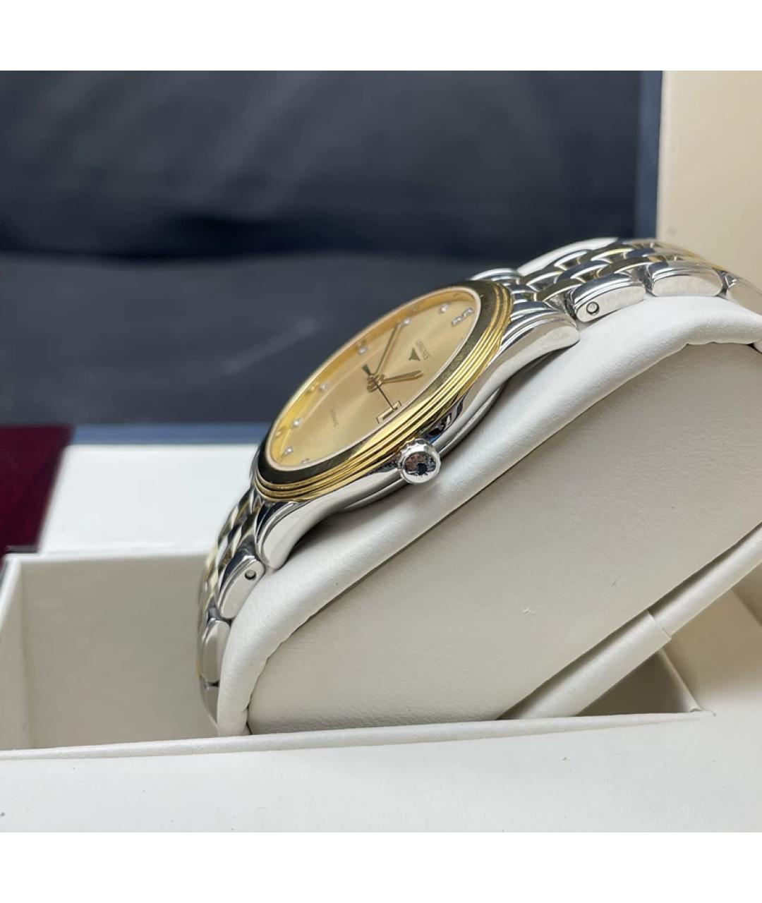 LONGINES Золотые позолоченные часы, фото 3