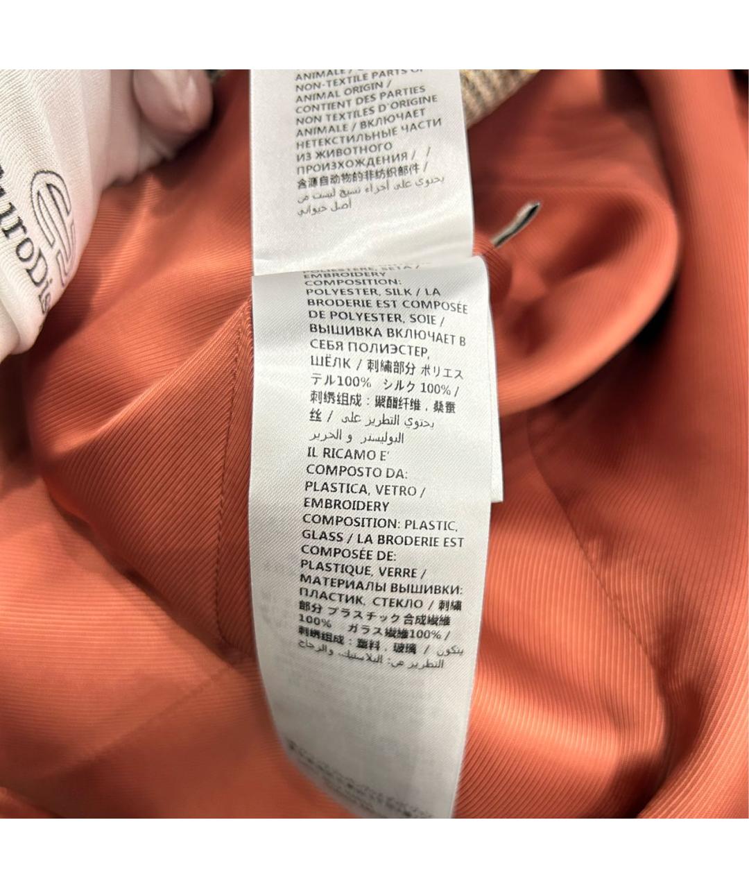 GUCCI Коричневый льняной жакет/пиджак, фото 8