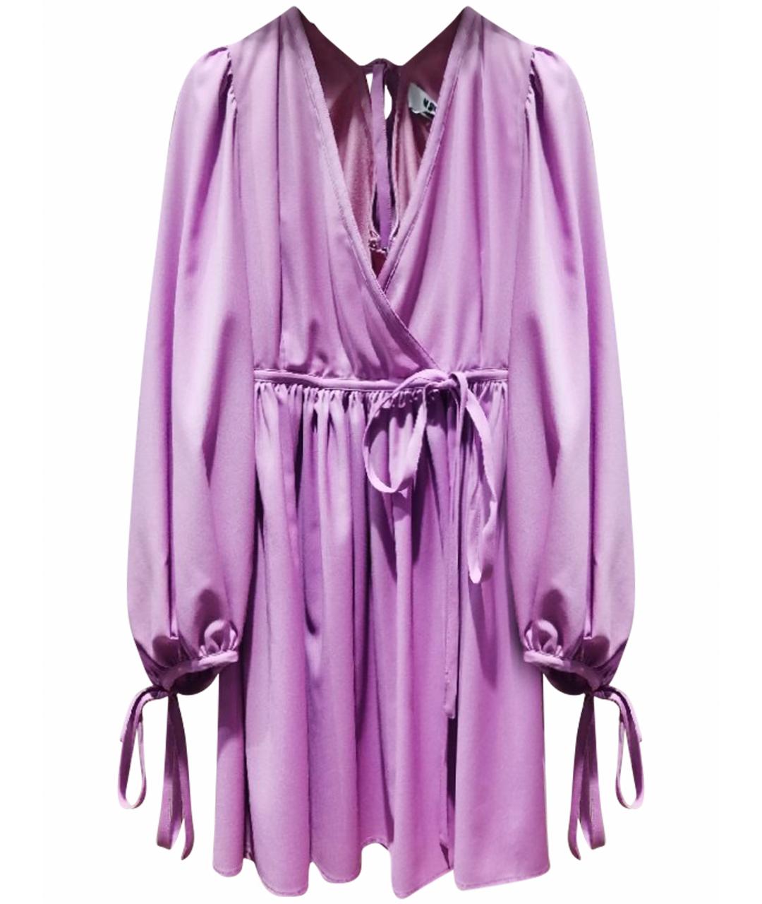 MSGM Фиолетовое повседневное платье, фото 1