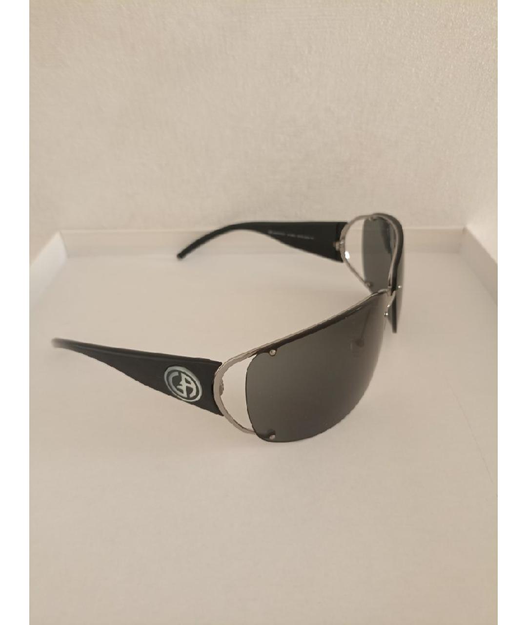 GIORGIO ARMANI Черные солнцезащитные очки, фото 5