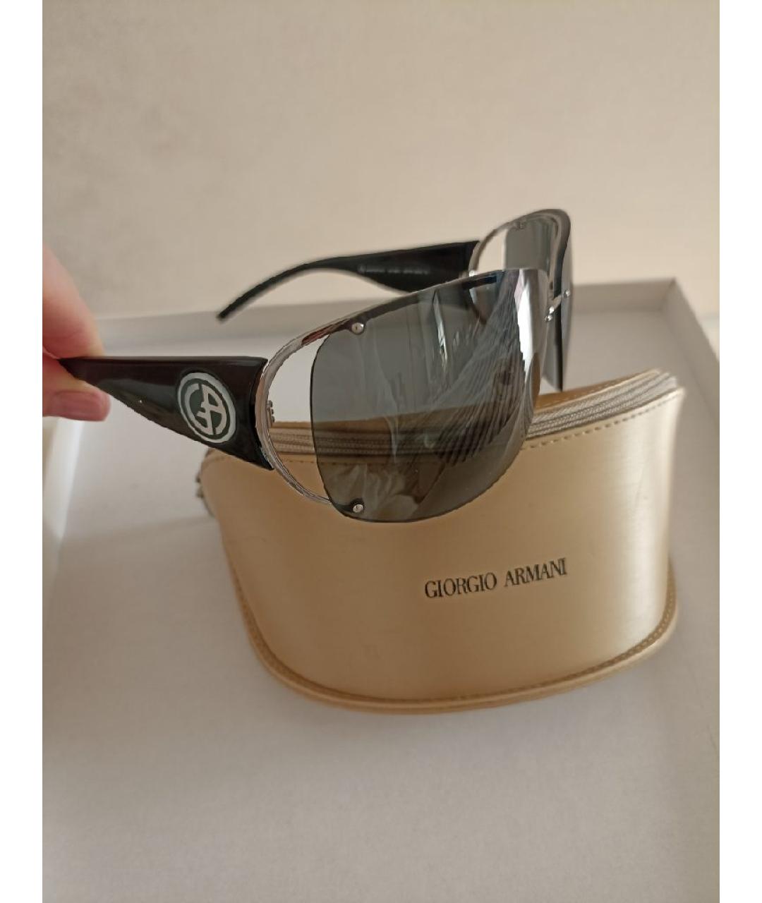 GIORGIO ARMANI Черные солнцезащитные очки, фото 6