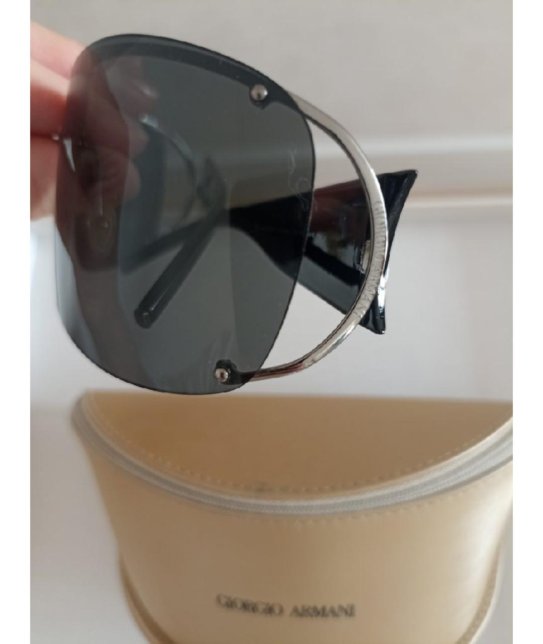 GIORGIO ARMANI Черные солнцезащитные очки, фото 3