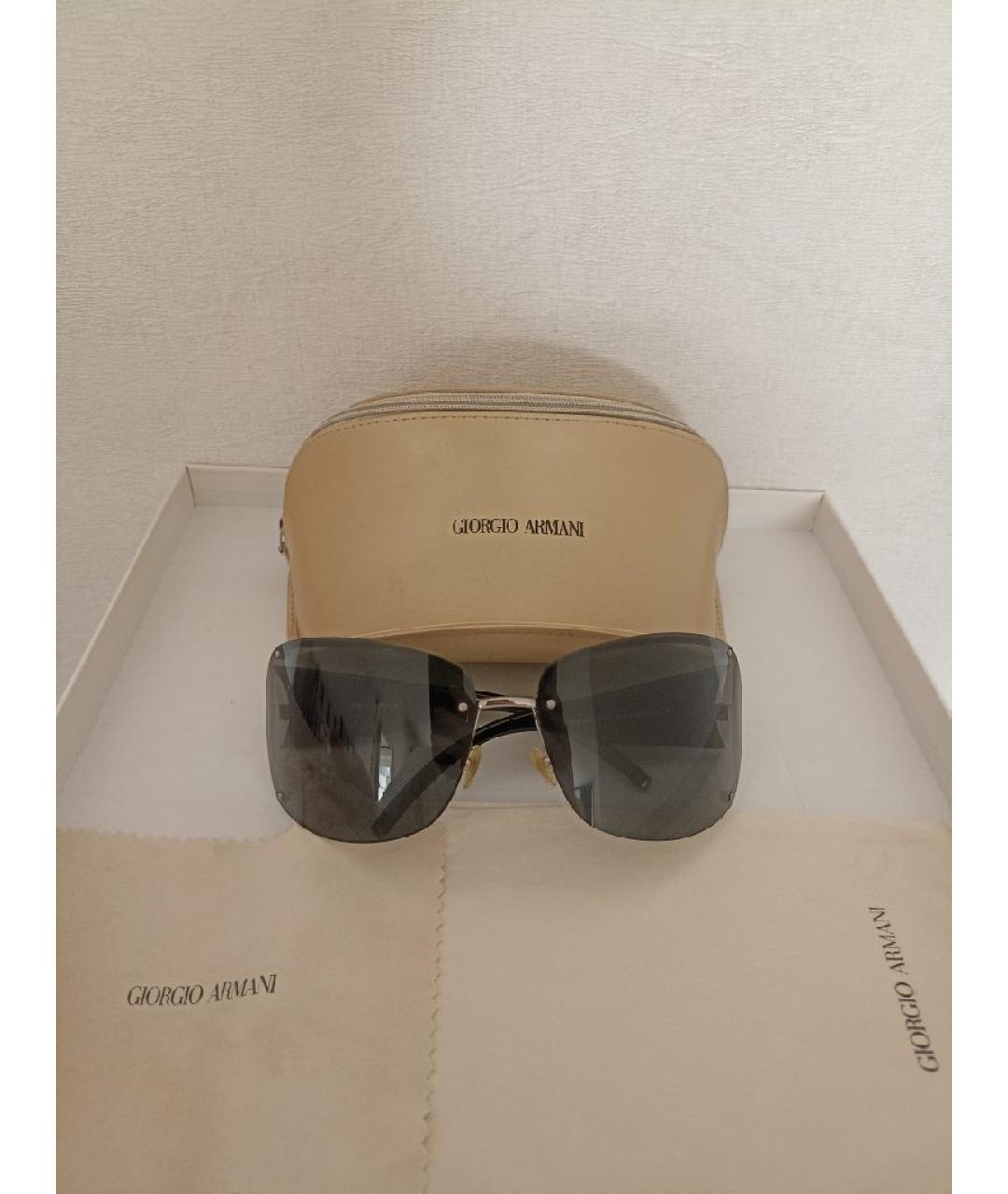 GIORGIO ARMANI Черные солнцезащитные очки, фото 9