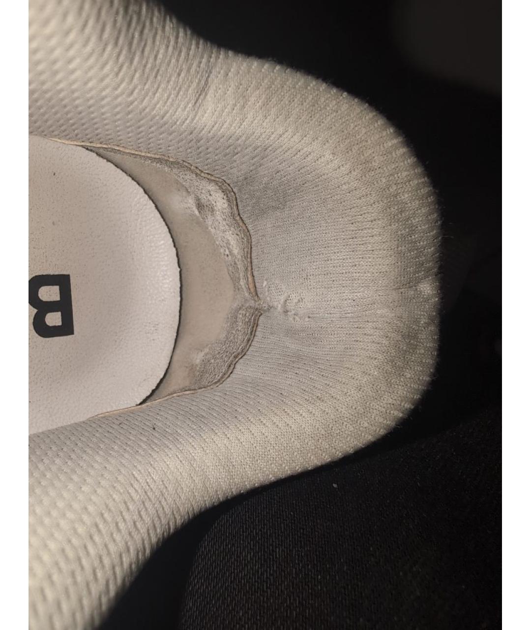 BURBERRY Белые низкие кроссовки / кеды, фото 8