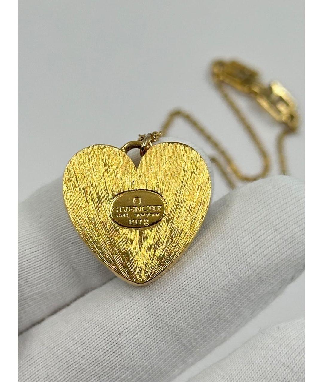 GIVENCHY Бирюзовая металлическая подвеска, фото 6