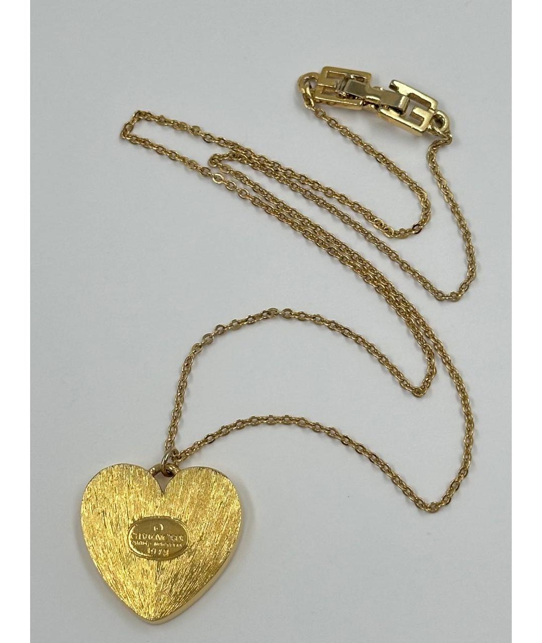 GIVENCHY Бирюзовая металлическая подвеска, фото 5