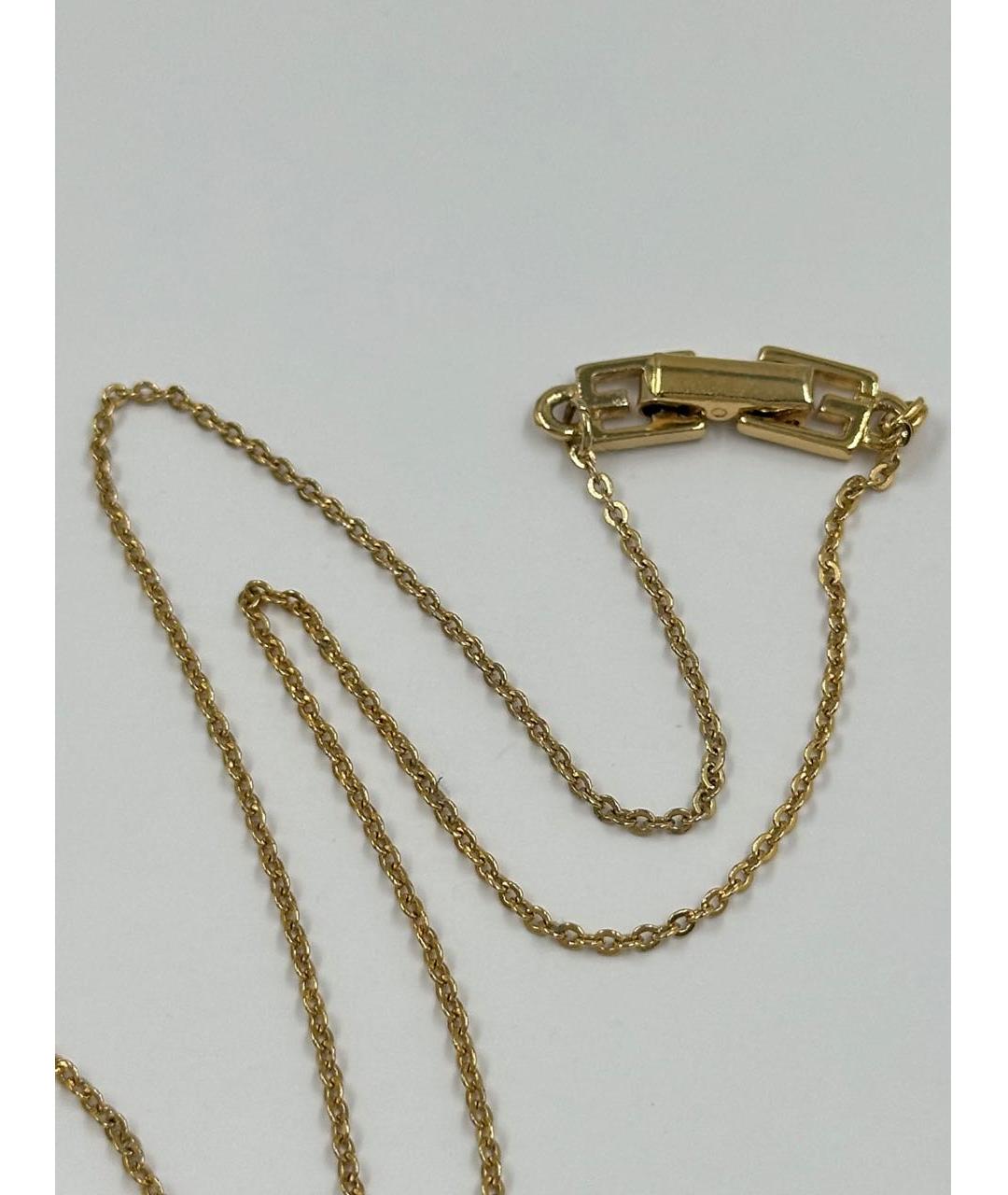 GIVENCHY Бирюзовая металлическая подвеска, фото 3