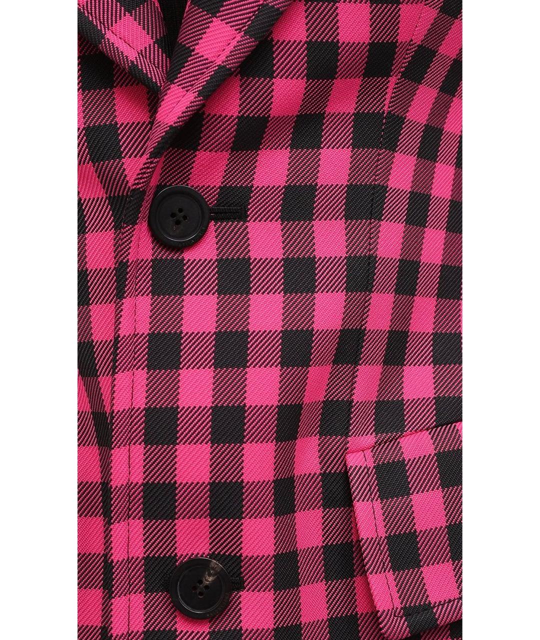 BALENCIAGA Розовый полиэстеровый пиджак, фото 4