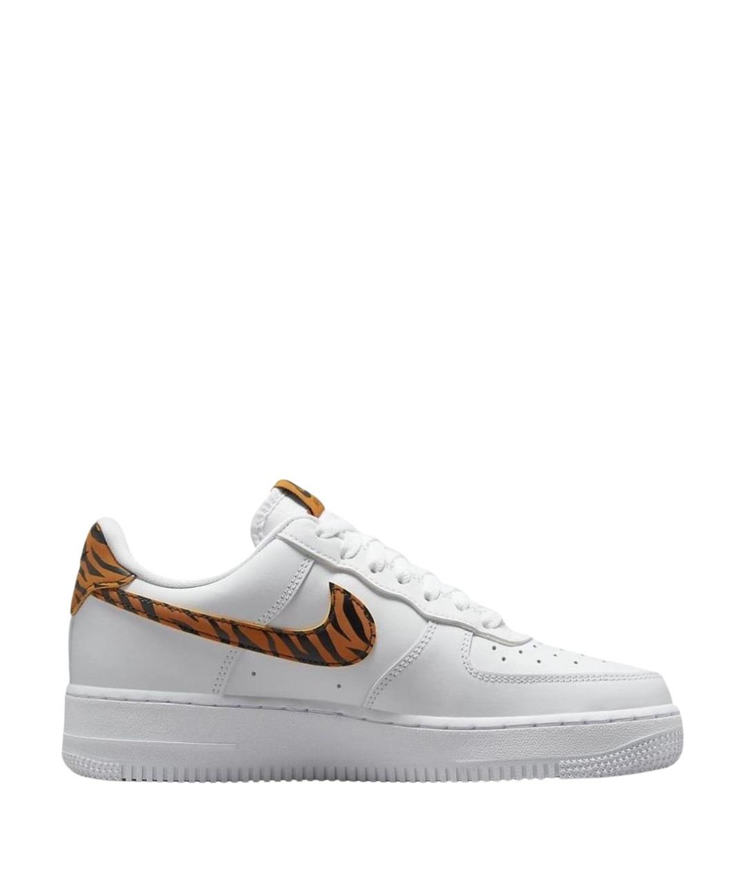 NIKE Белые кожаные кроссовки, фото 1