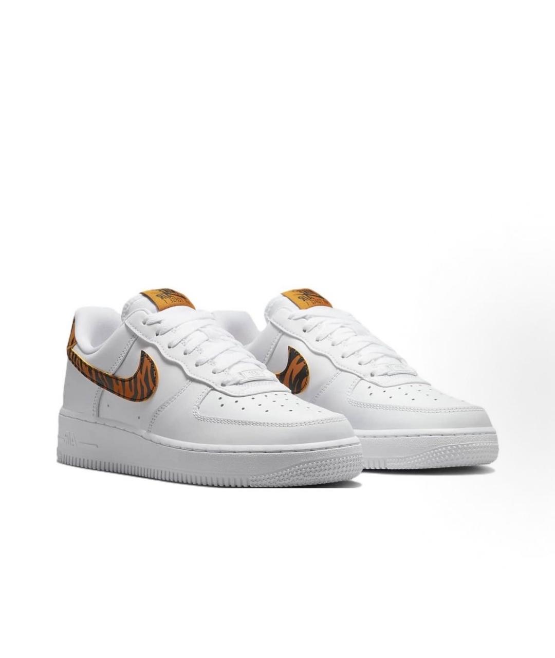 NIKE Белые кожаные кроссовки, фото 2