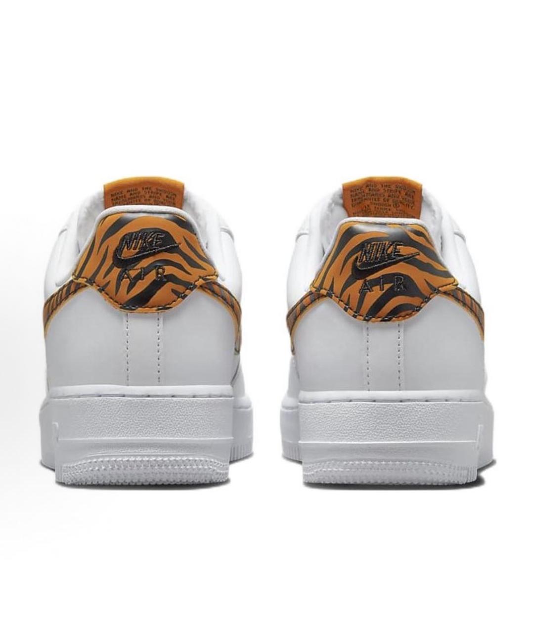 NIKE Белые кожаные кроссовки, фото 4