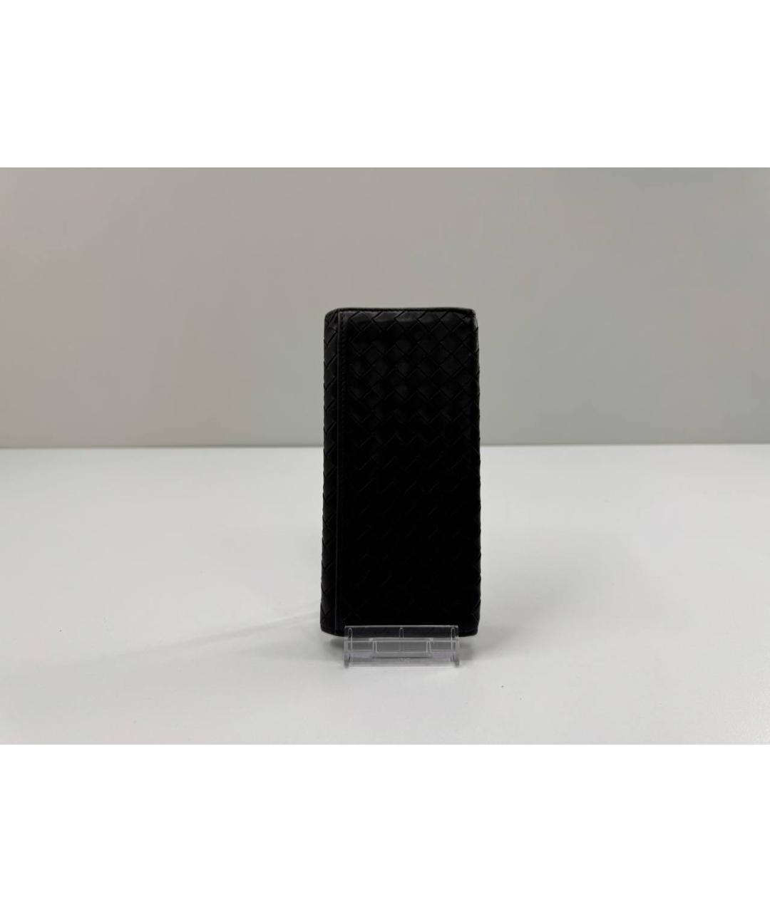 BOTTEGA VENETA Коричневый кожаный кошелек, фото 8