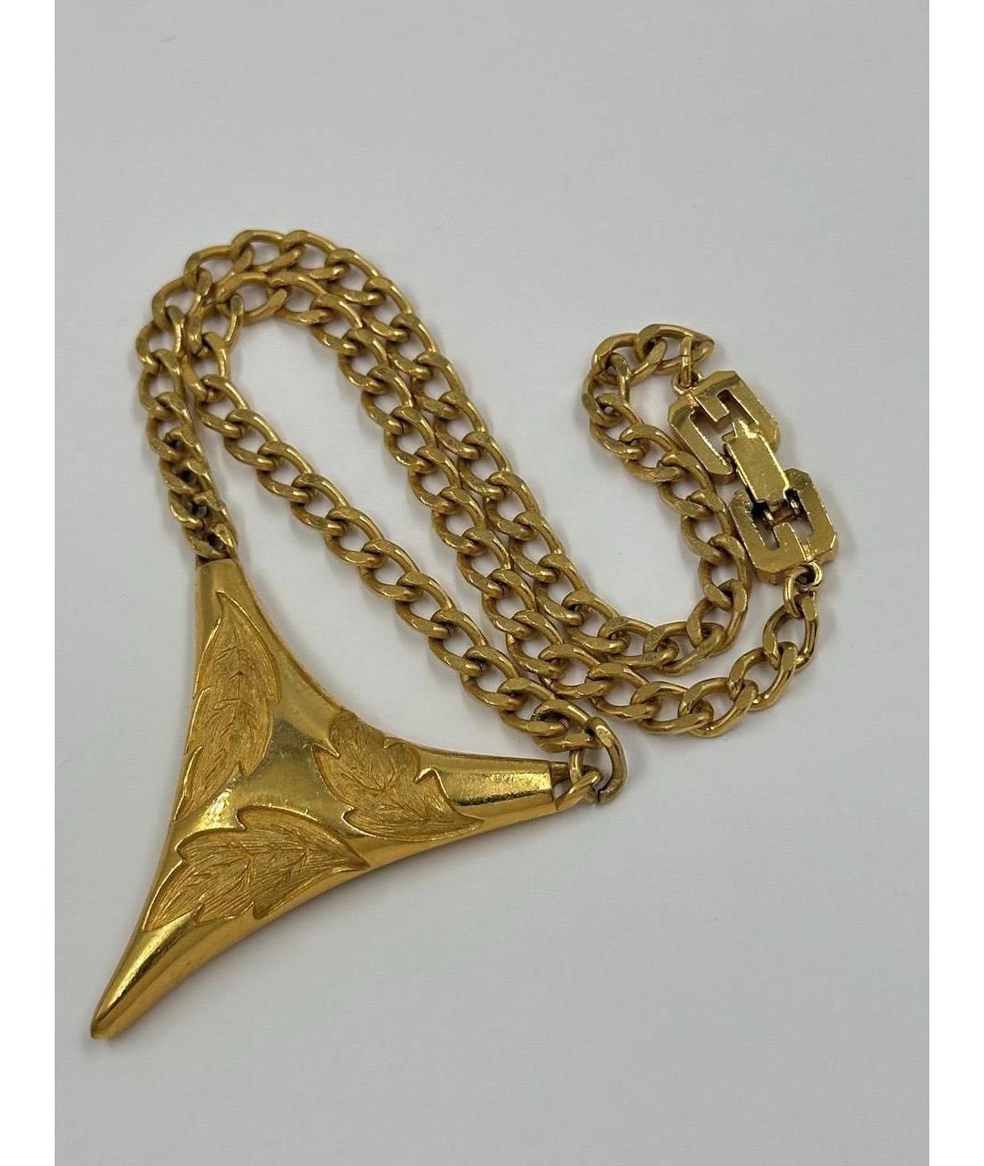 GIVENCHY Золотое позолоченное колье, фото 2