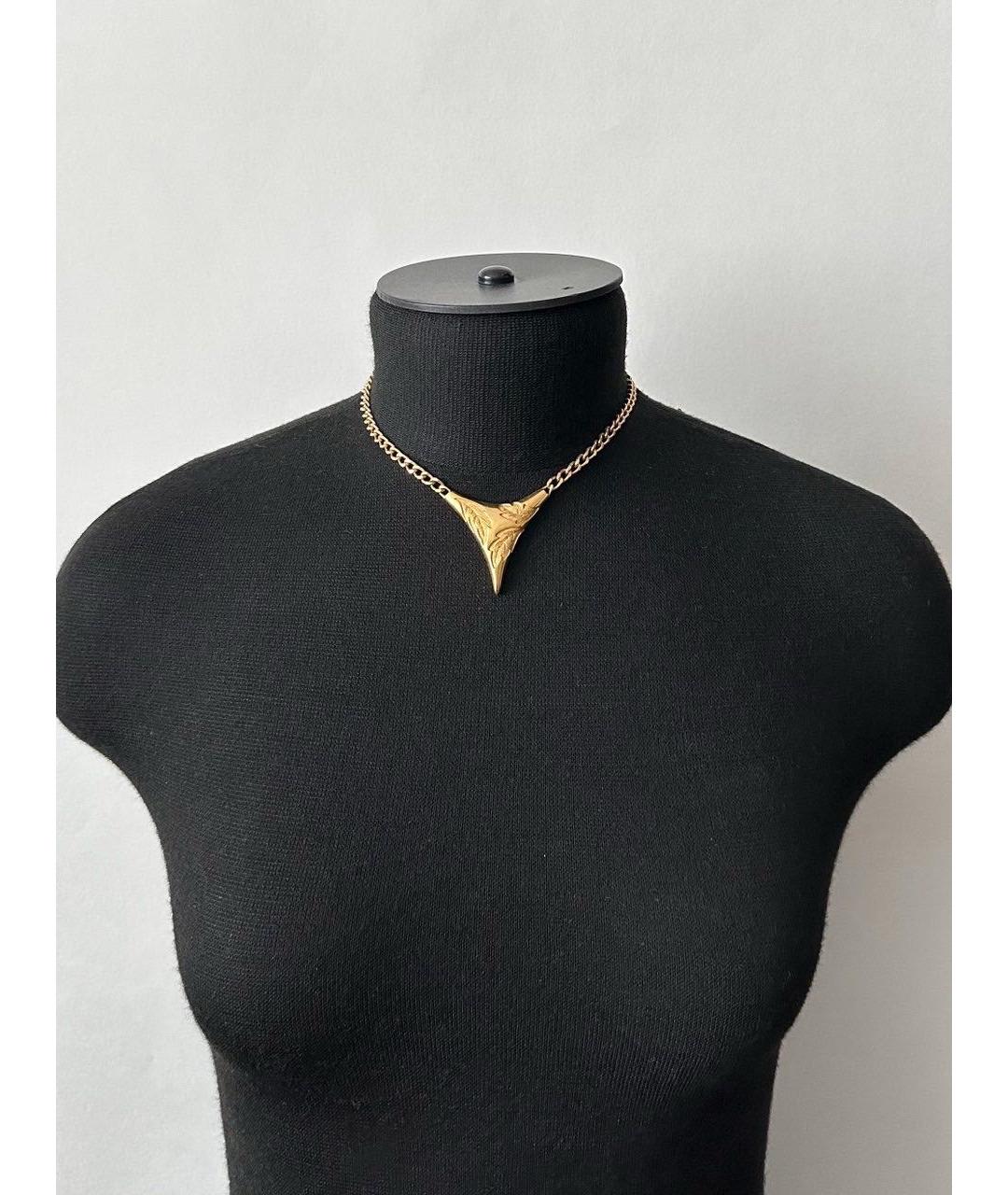 GIVENCHY Золотое позолоченное колье, фото 8