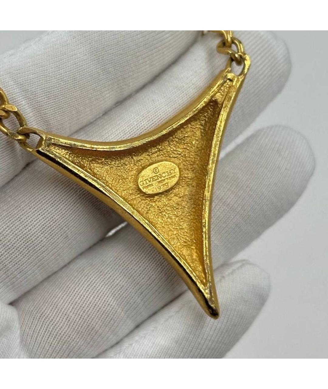 GIVENCHY Золотое позолоченное колье, фото 7