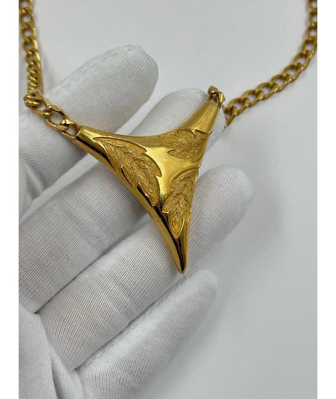 GIVENCHY Золотое позолоченное колье, фото 4