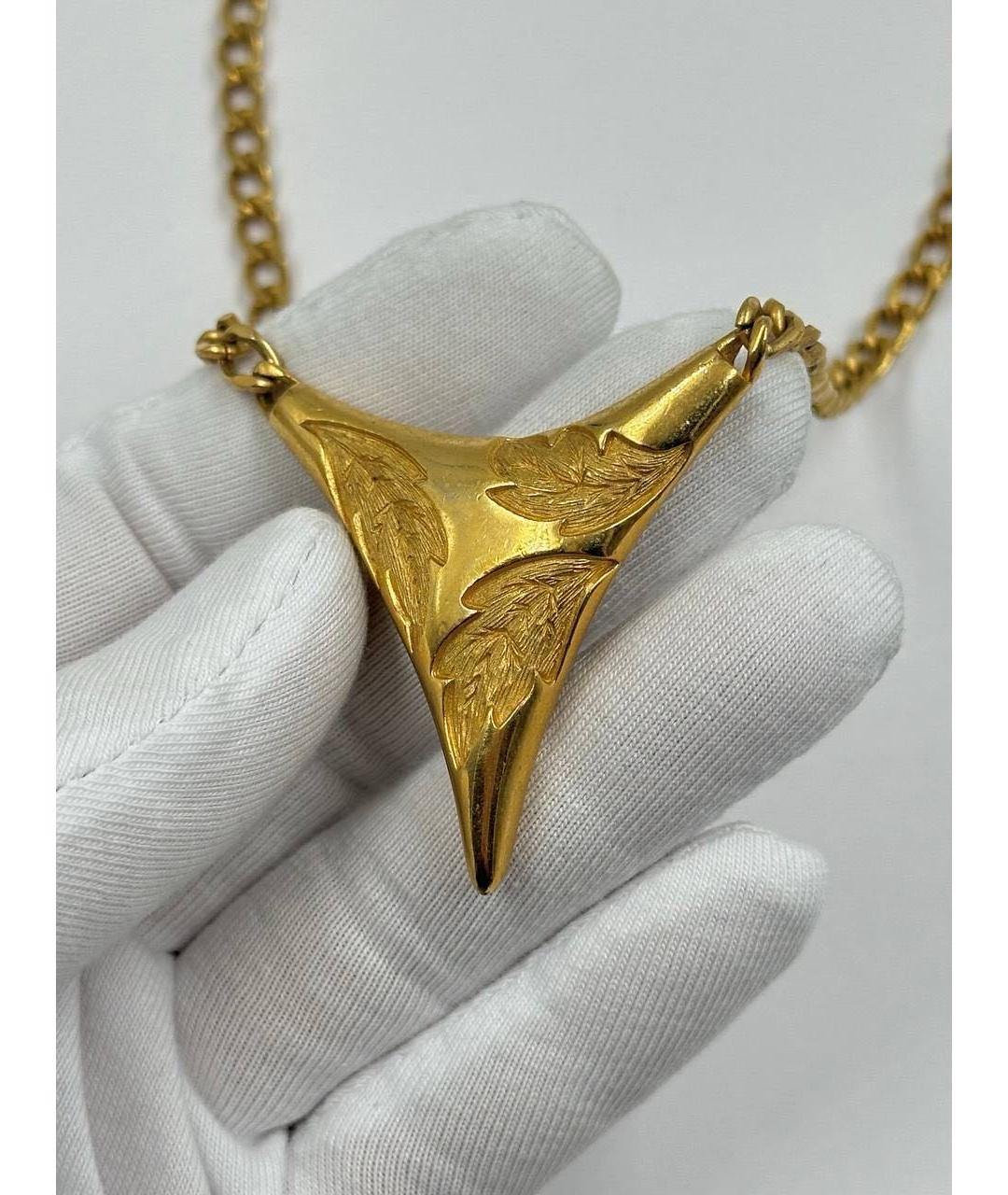 GIVENCHY Золотое позолоченное колье, фото 5