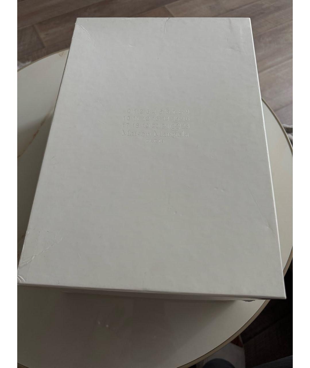 MAISON MARGIELA Черные кожаные лоферы, фото 5