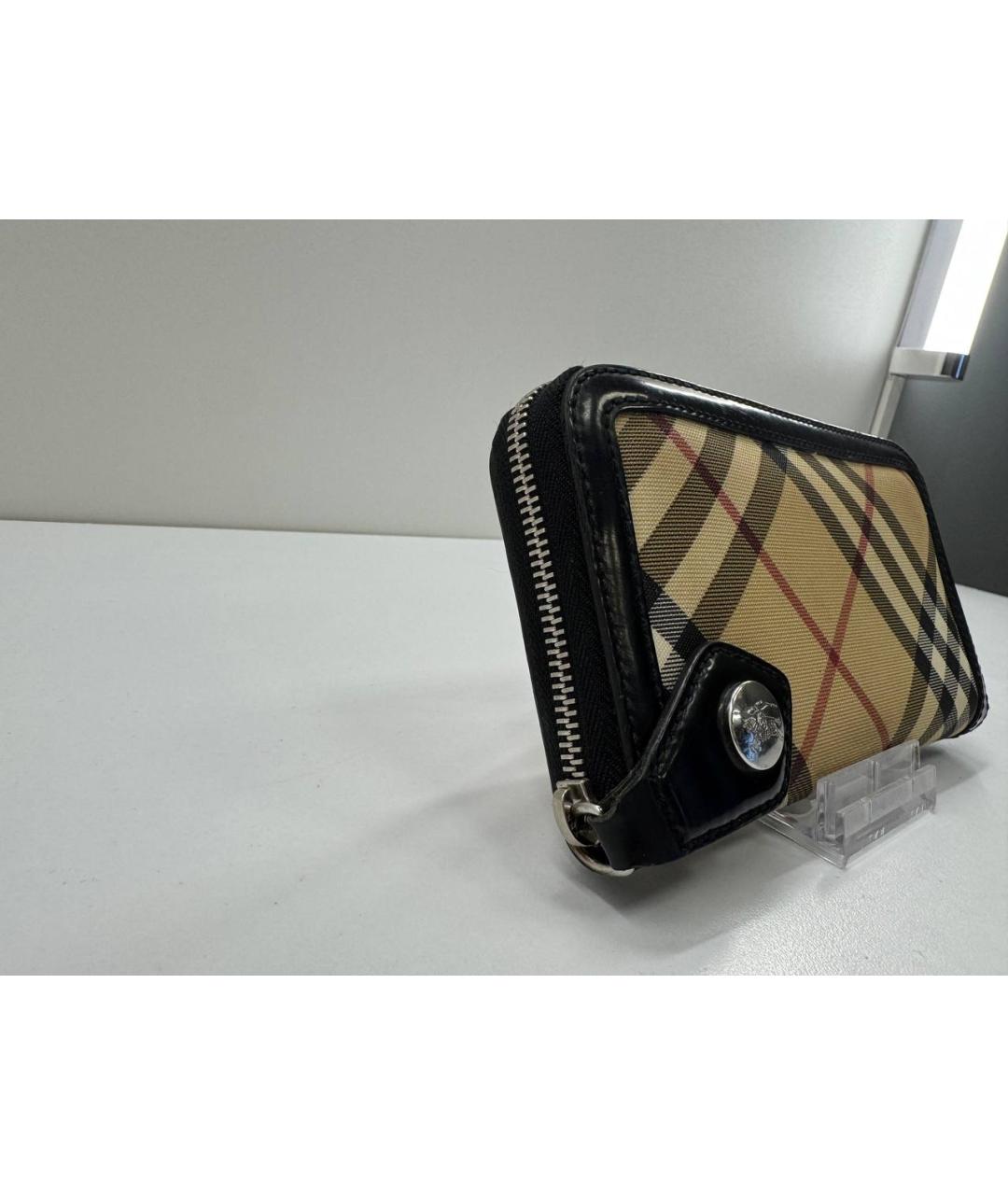 BURBERRY Бежевый кошелек, фото 5