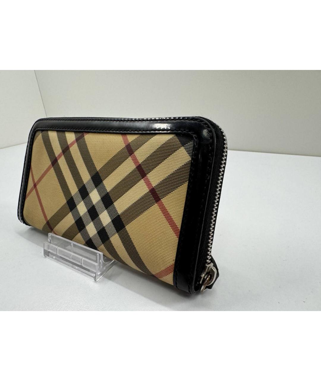 BURBERRY Бежевый кошелек, фото 7