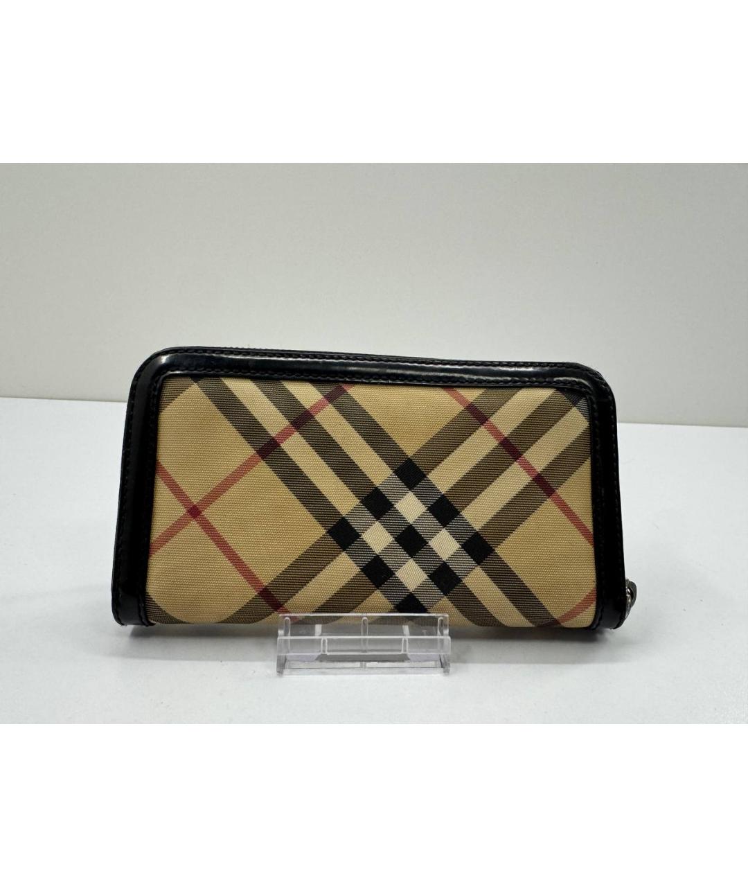 BURBERRY Бежевый кошелек, фото 6