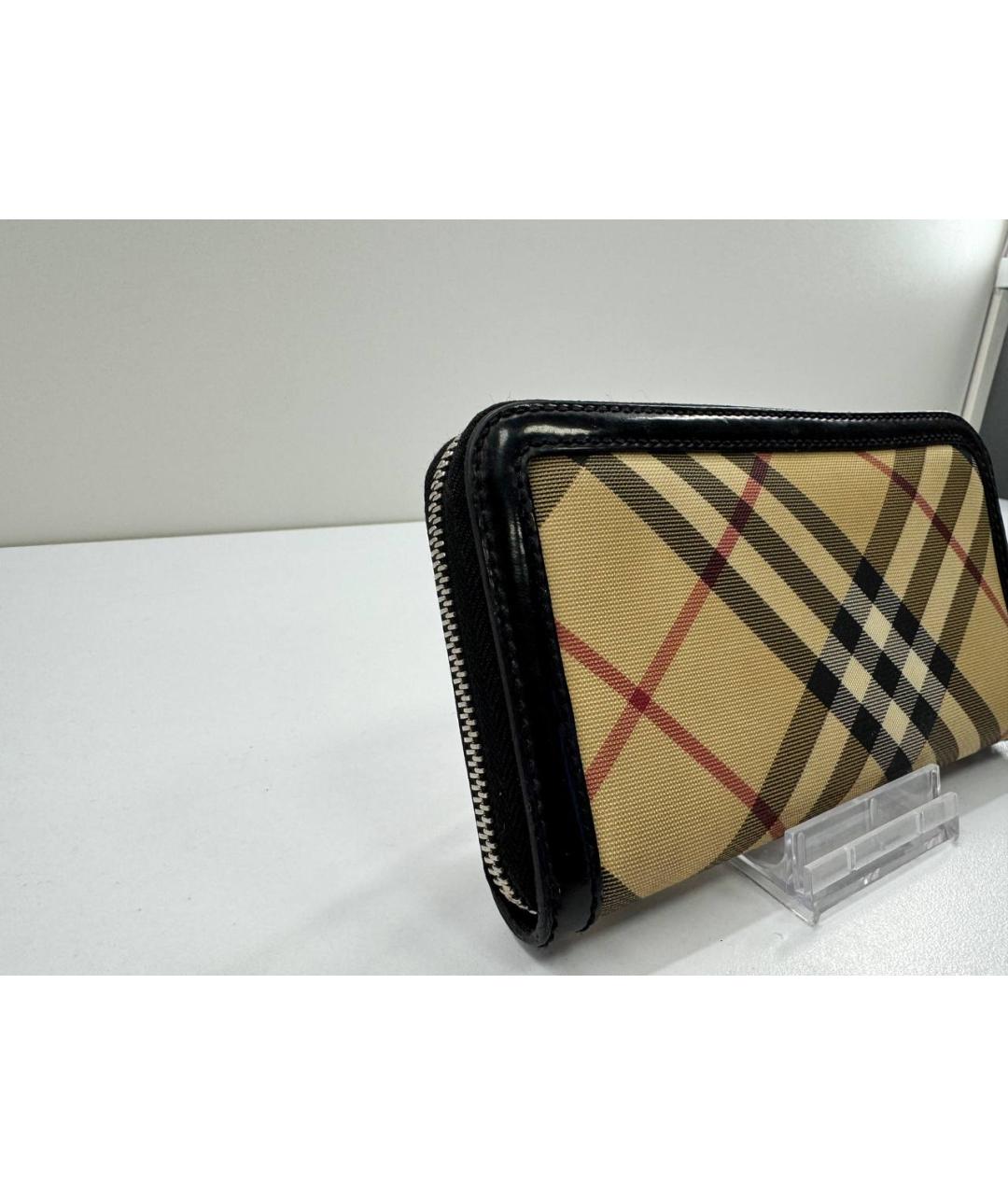 BURBERRY Бежевый кошелек, фото 8