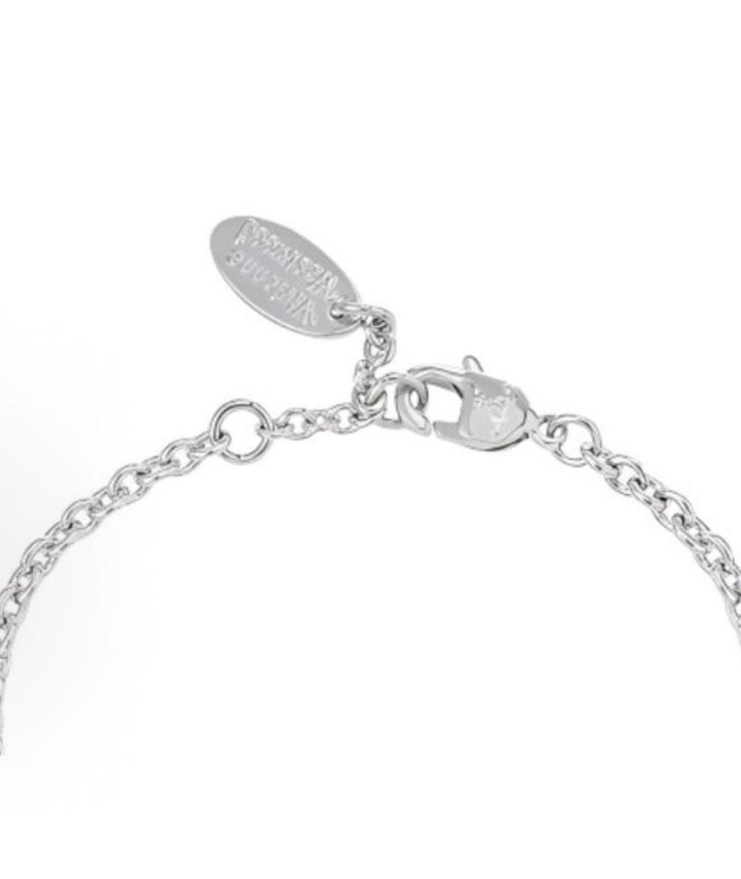 VIVIENNE WESTWOOD Серебрянный латунный браслет, фото 3