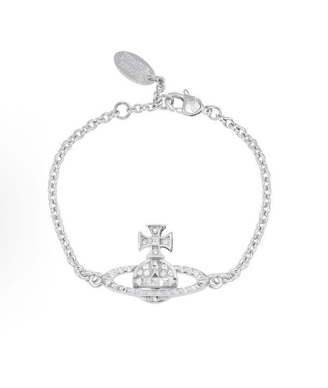 VIVIENNE WESTWOOD Серебрянный латунный браслет, фото 8