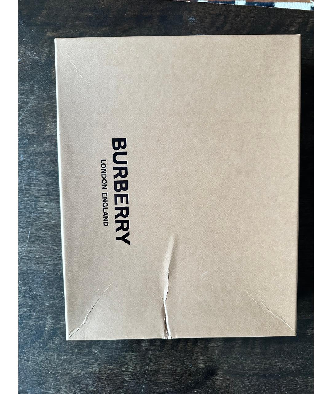 BURBERRY Синее поло с коротким рукавом, фото 7