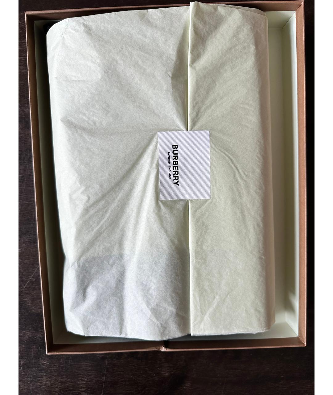 BURBERRY Синее поло с коротким рукавом, фото 6