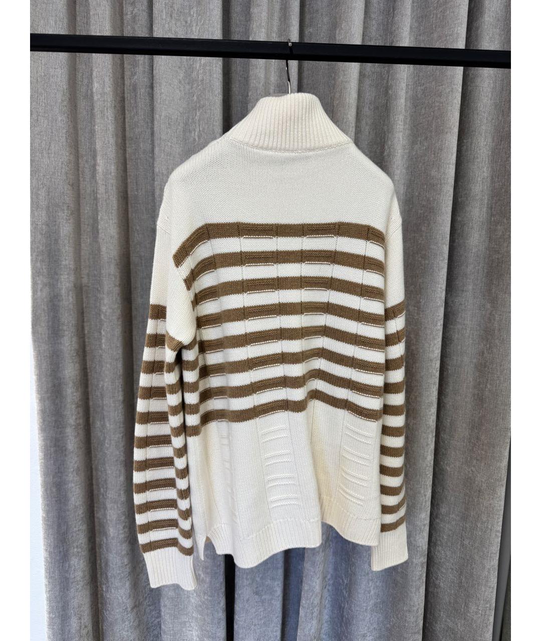 LORO PIANA Голубой кашемировый джемпер / свитер, фото 2