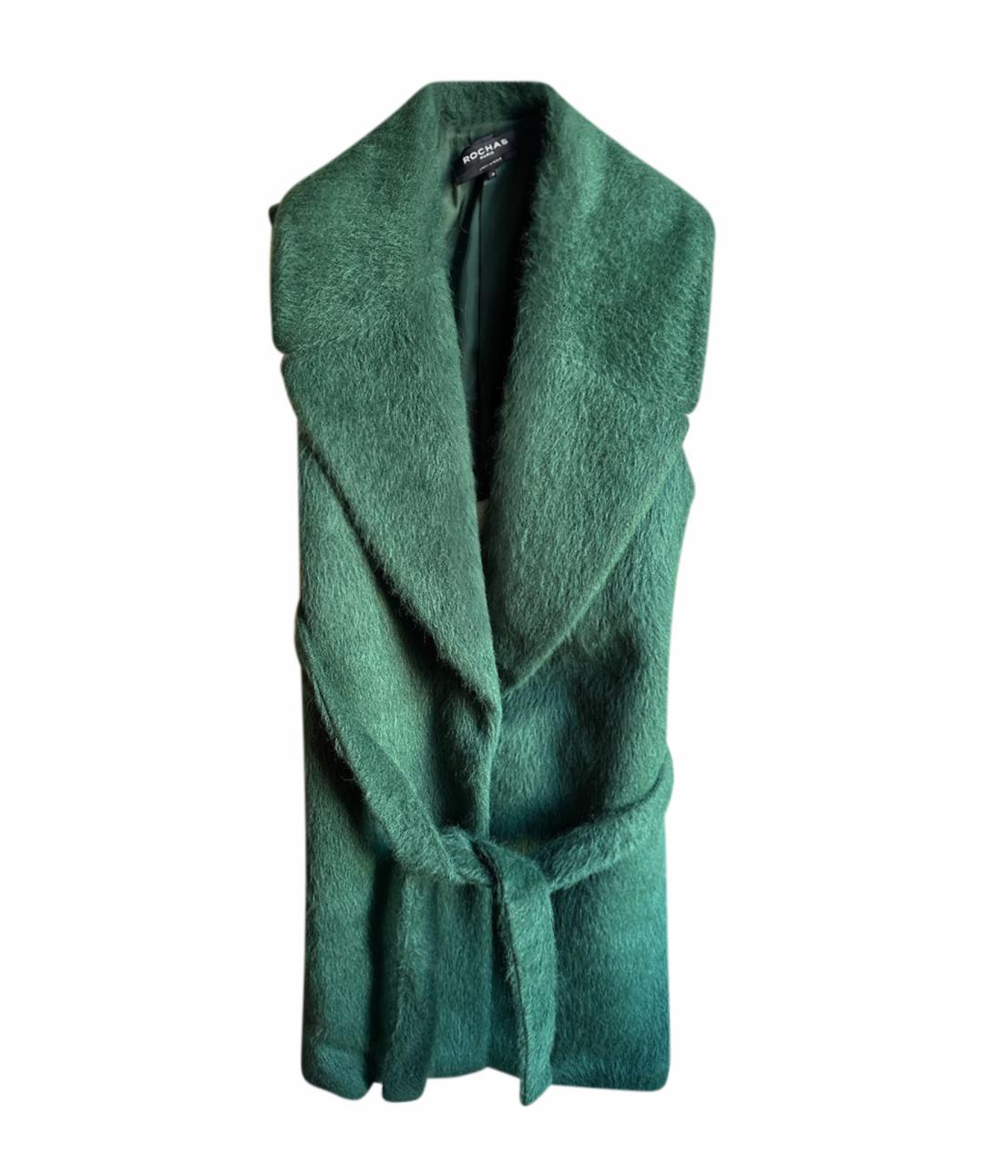 ROCHAS Зеленый шерстяной жилет, фото 1