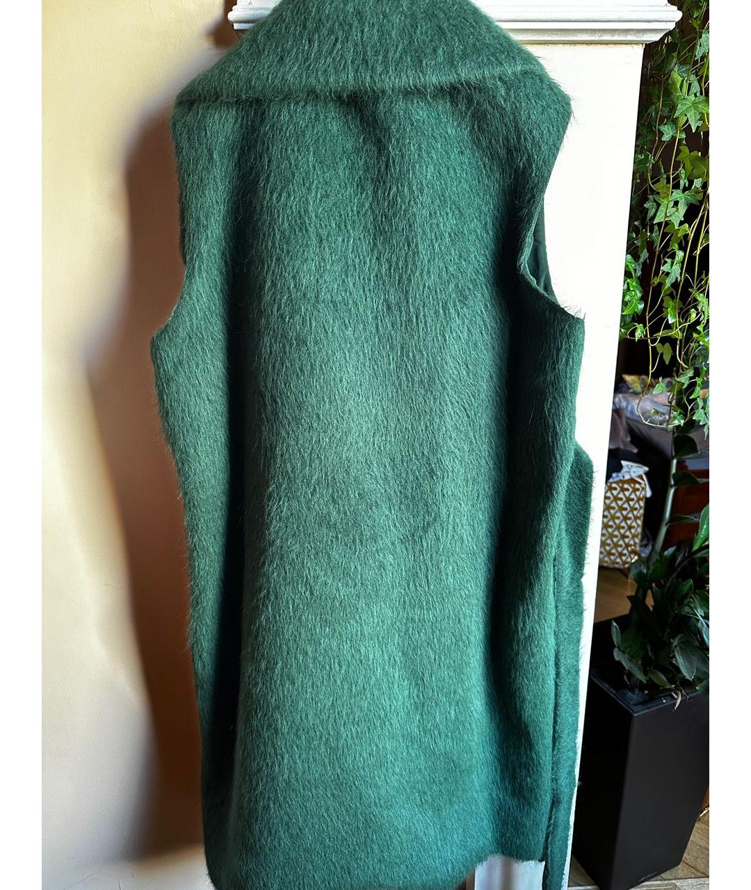 ROCHAS Зеленый шерстяной жилет, фото 3