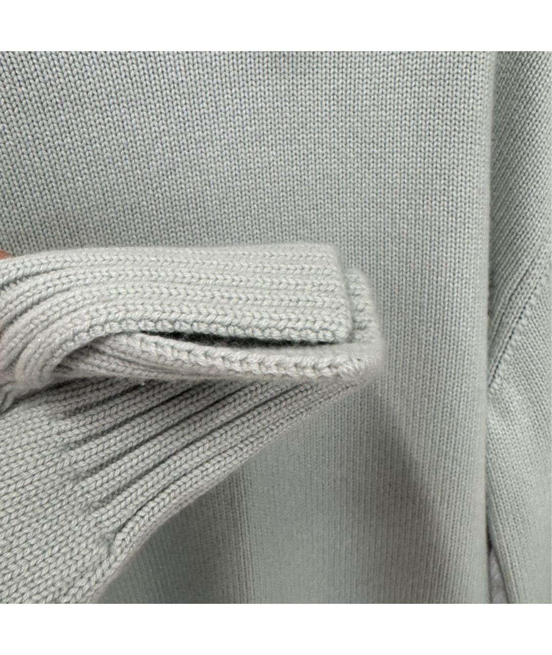 LORO PIANA Голубой кашемировый джемпер / свитер, фото 5